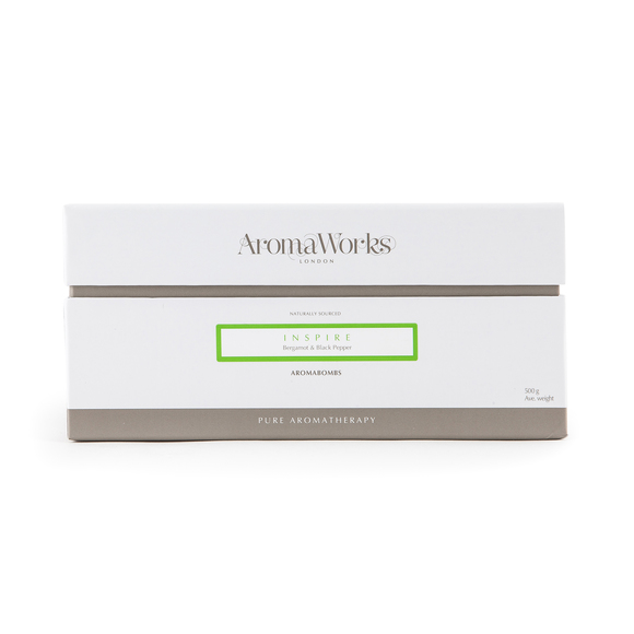 Inspire AromaBomb Duo by Aromaworks for Unisex - 2 x 8.81 oz Bath Bomb - Picture 3 of 3